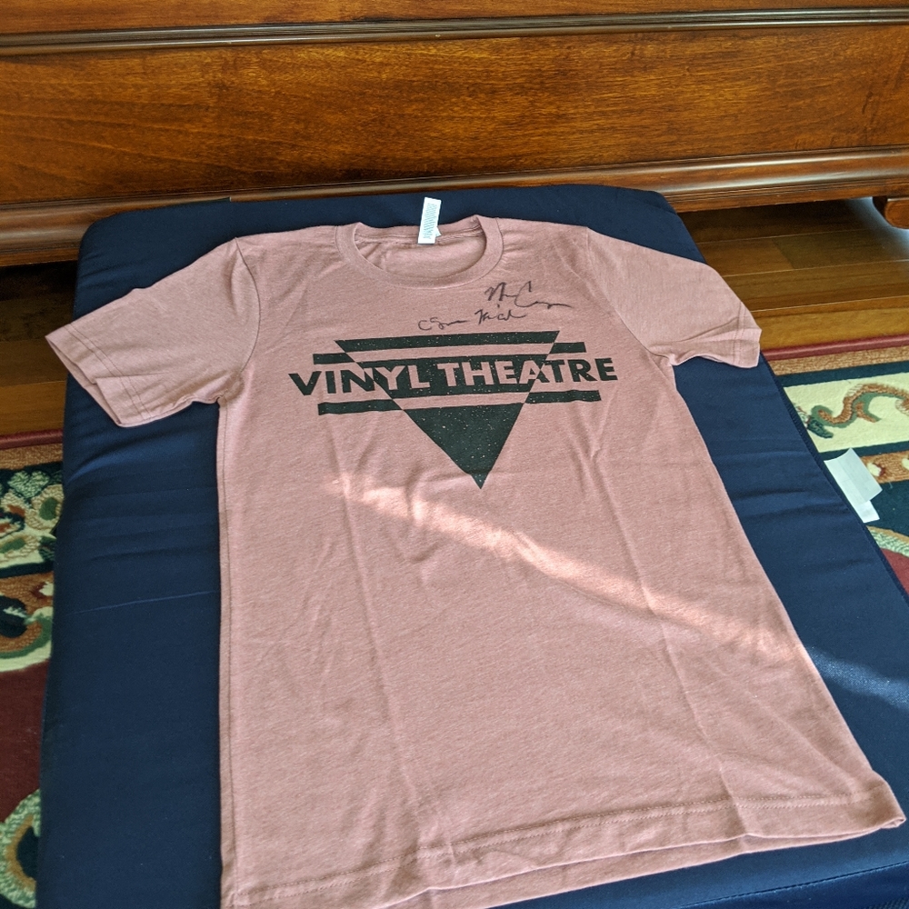 Vinyl Theatre SIGNED shirt